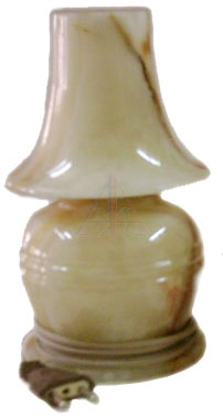 Lamp. (Abdul Rasheed Marble Works.)